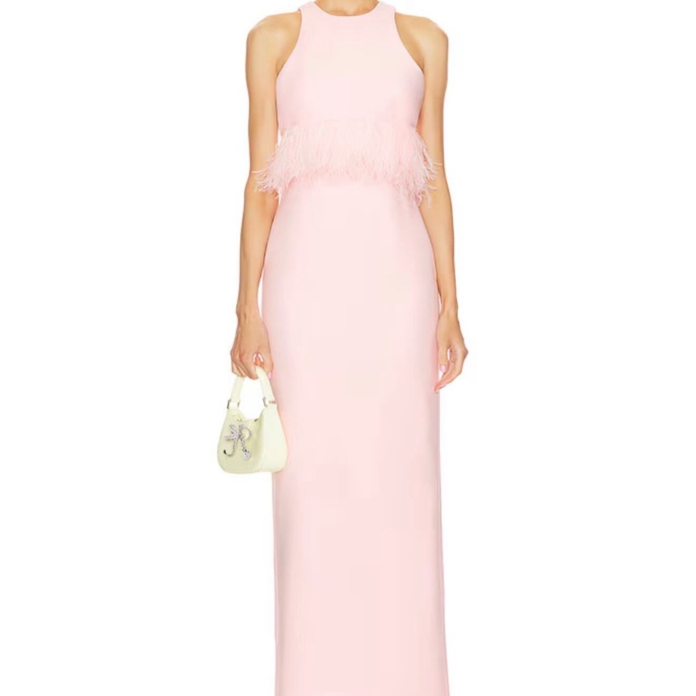 LIKELY Kellen Gown pink maxi